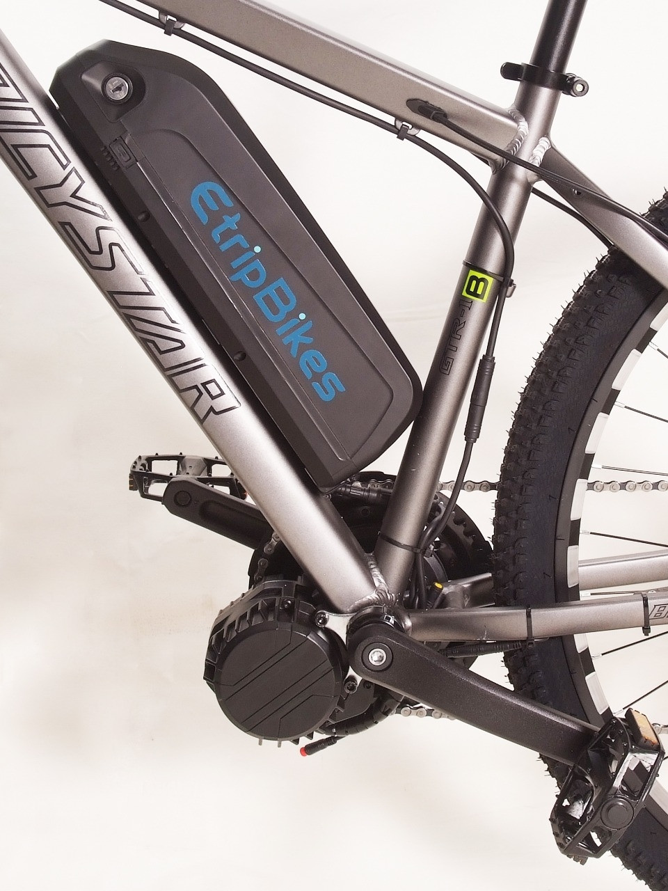 BICYSTAR 1x7 bicicleta midrive truck run m05 350w 48v